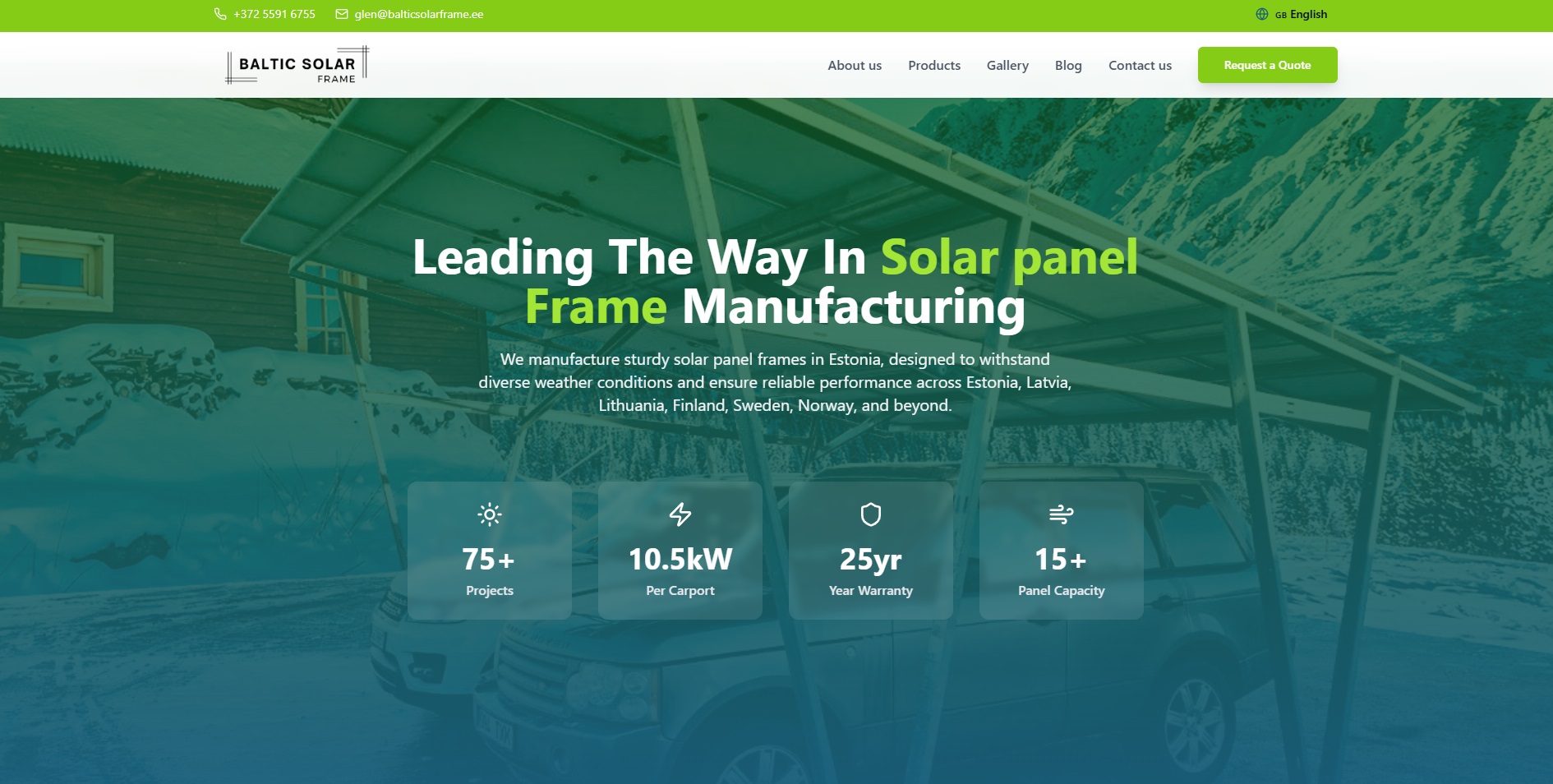 Baltic Solar Frame